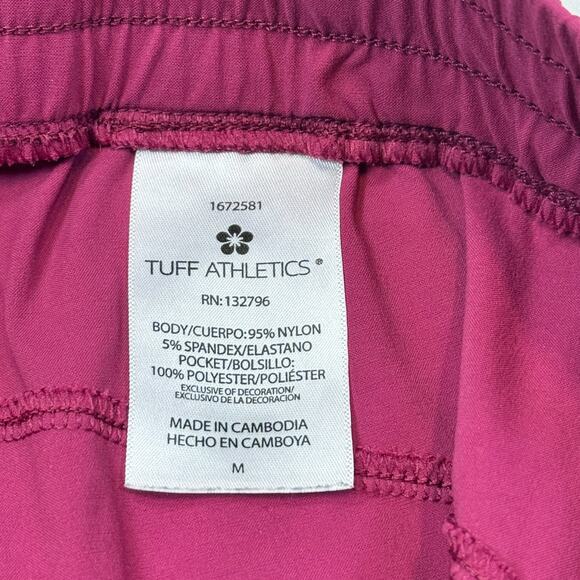 Tuff Athletics Red Lightweight Activewear Shorts - M - Picture 5 of 6